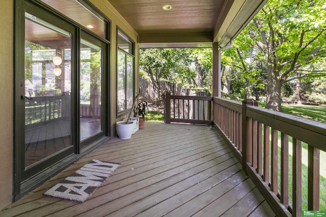 1015 N 127th Cir, Omaha, NE 68154 - view of wooden deck