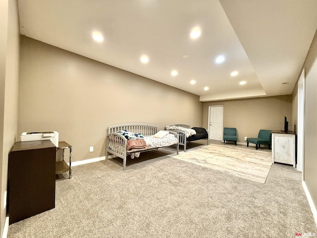 120 Snow Valley Cir, Palmyra, NE 68418 - bedroom with carpet and recessed lighting