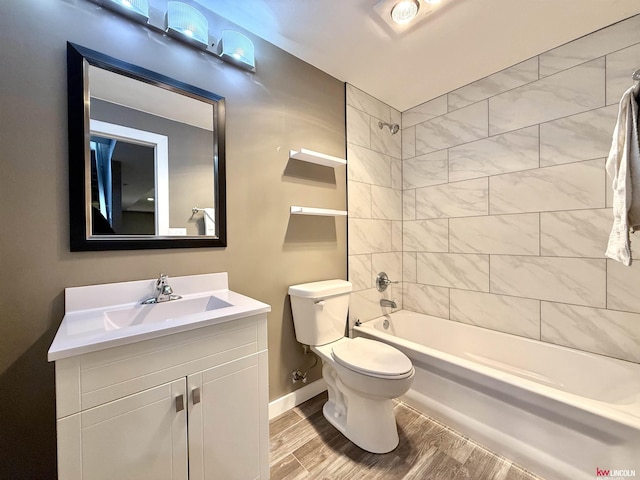 120 Snow Valley Cir, Palmyra, NE 68418 - full bath featuring  shower combination, wood finished floors, and vanity