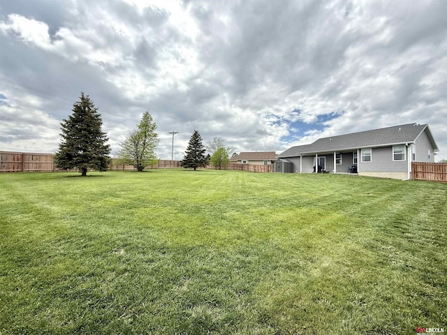 120 Snow Valley Cir, Palmyra, NE 68418 - view of fenced backyard