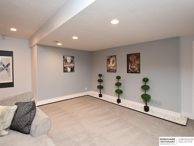 6535 N 157th St, Omaha, NE 68116 - workout room with carpet and recessed lighting