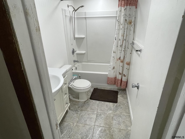 1327 N Cedar Ave, Hastings, NE 68901 - bathroom featuring vanity and shower / bathtub combination with curtain