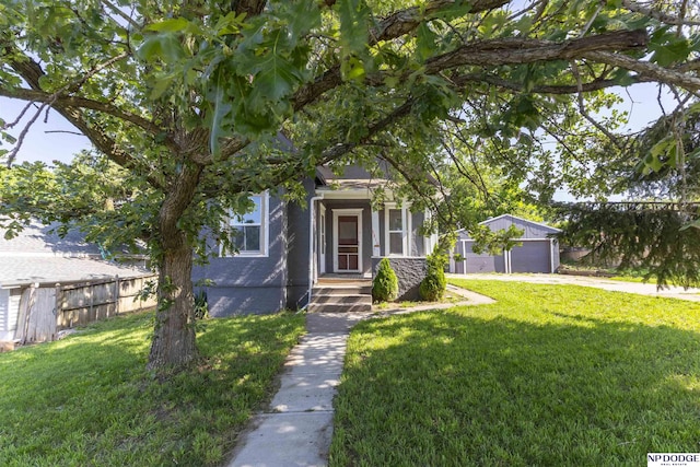 6316 Spencer St, Omaha, NE 68104 - view of property hidden behind natural elements with driveway