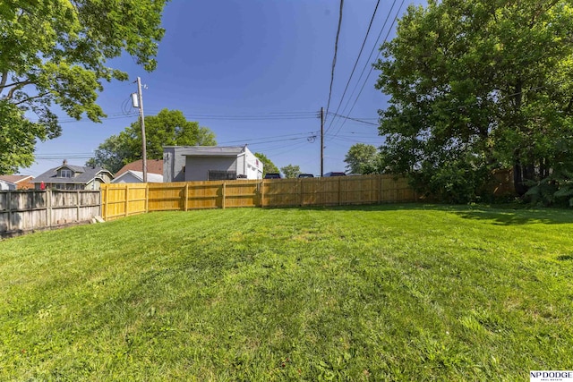 6316 Spencer St, Omaha, NE 68104 - view of fenced backyard