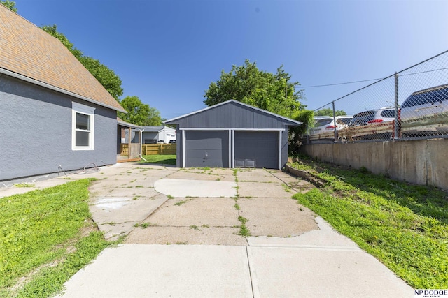 6316 Spencer St, Omaha, NE 68104 - view of detached garage