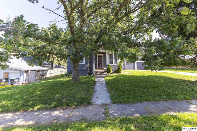 6316 Spencer St, Omaha, NE 68104 - view of property hidden behind natural elements