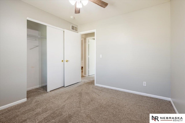 6961 N 89th Ave, Omaha, NE 68122 - unfurnished bedroom with carpet and a closet