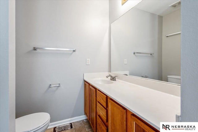 6961 N 89th Ave, Omaha, NE 68122 - half bathroom with toilet and vanity