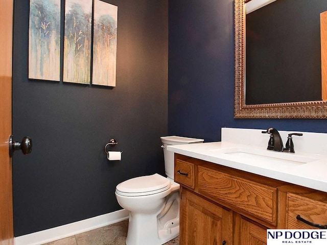 724 N 155th Ave, Omaha, NE 68154 - bathroom with vanity and toilet