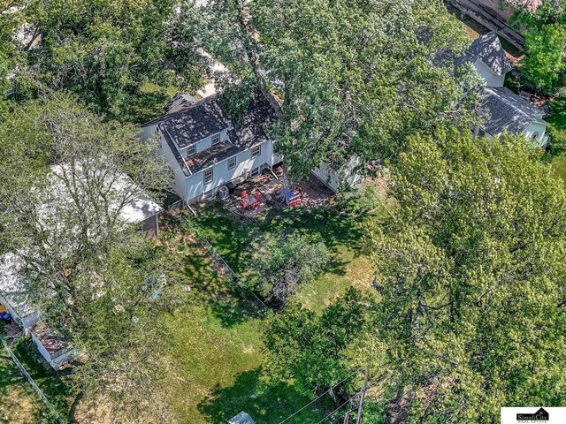 4415 S St, Lincoln, NE 68506 - drone / aerial view