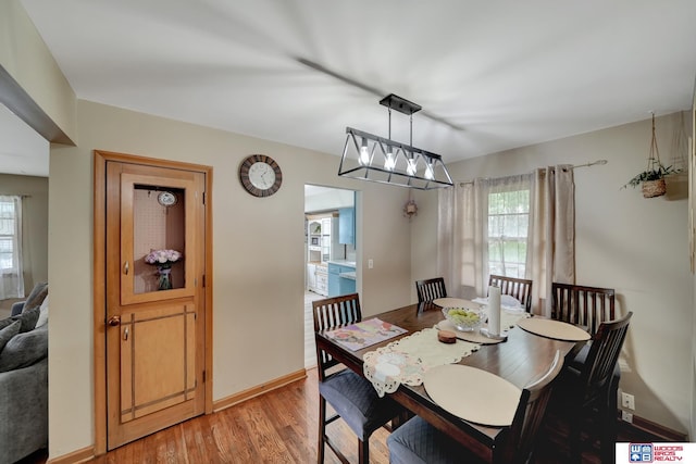 6336 N 37th St, Omaha, NE 68111 - dining room with healthy amount of natural light and light wood finished floors