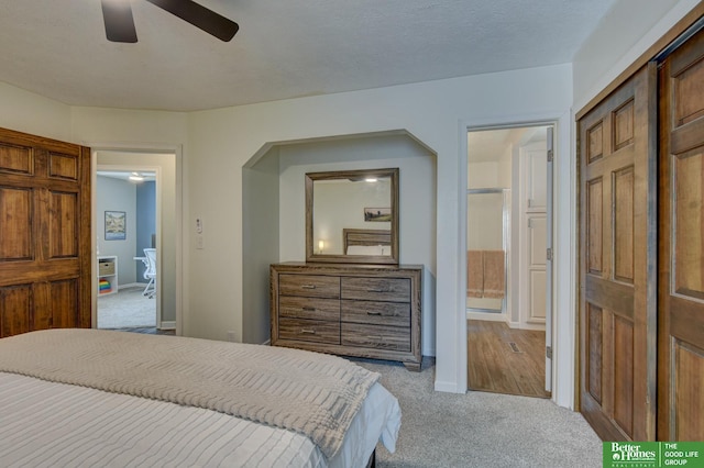 11122 Jefferson St, Omaha, NE 68137 - bedroom featuring carpet flooring and a ceiling fan