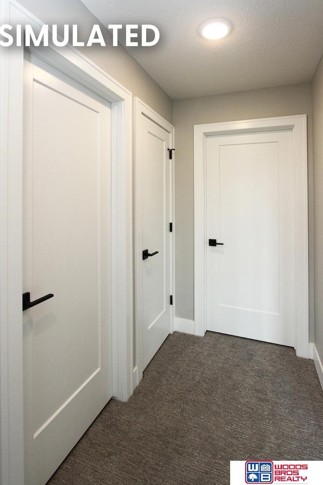 941 N 104th St, Lincoln, NE 68527 - corridor with carpet floors and baseboards
