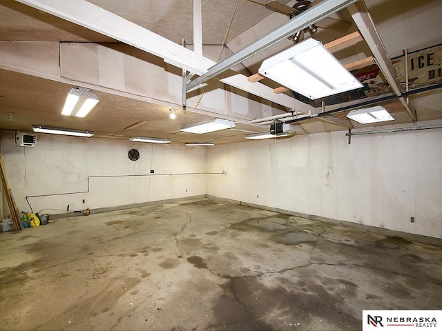 7626 S 41st St, Bellevue, NE 68147 - garage featuring a garage door opener