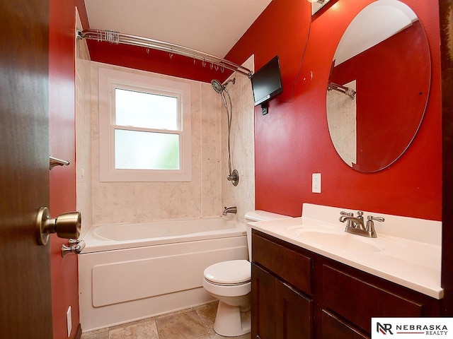 7626 S 41st St, Bellevue, NE 68147 - bathroom with bathing tub / shower combination and vanity