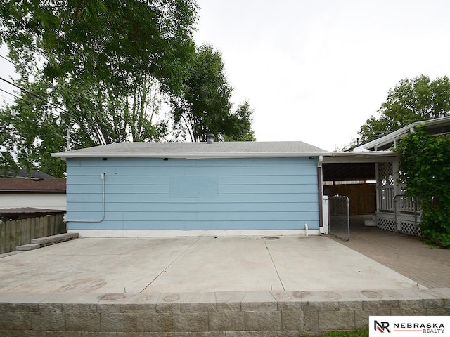 7626 S 41st St, Bellevue, NE 68147 - view of garage