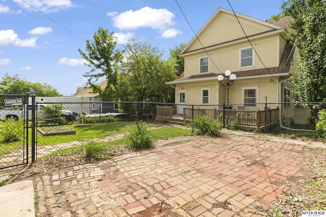 4340 Miami St, Omaha, NE 68104 - rear view of property featuring a patio