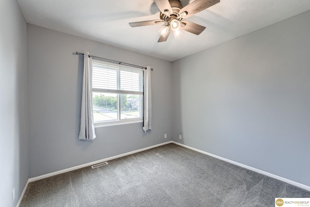 18653 Borman St, Omaha, NE 68135 - unfurnished room featuring carpet floors and ceiling fan