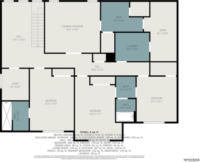 11001 N 170th St, Bennington, NE 68007 - view of room layout
