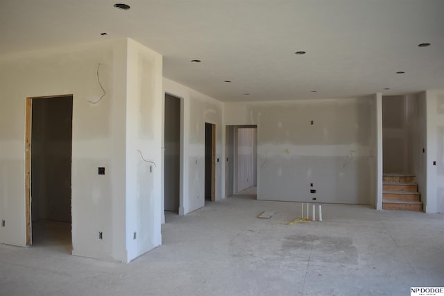 11001 N 170th St, Bennington, NE 68007 - spare room with stairway