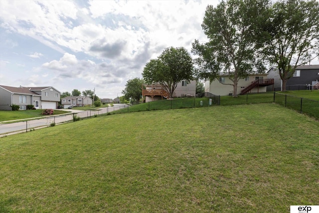 6633 N 115th St, Omaha, NE 68164 - view of yard with a residential view