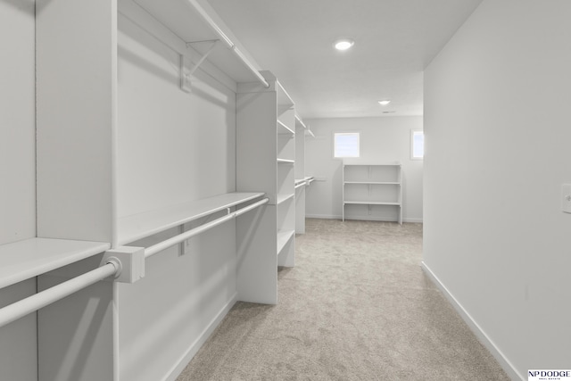 20976 Ogden St, Elkhorn, NE 68022 - walk in closet featuring light colored carpet