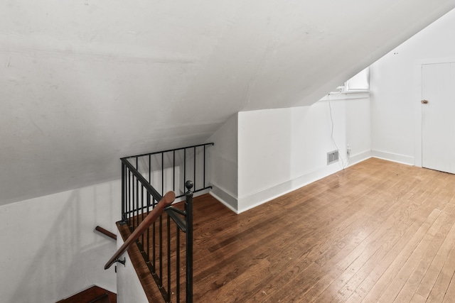 1107 E 1st St, Fremont, NE 68025 - bonus room with hardwood / wood-style flooring and lofted ceiling