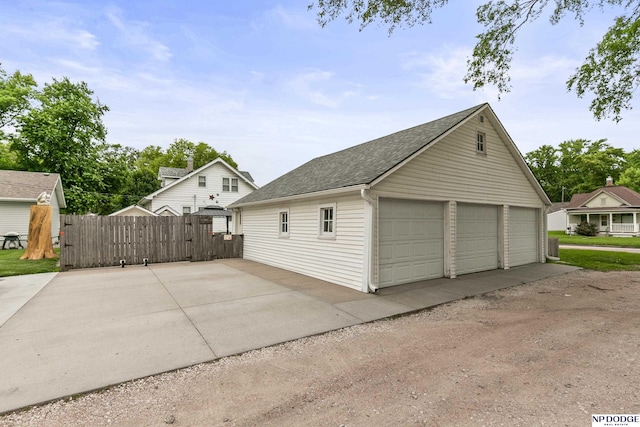 1107 E 1st St, Fremont, NE 68025 - view of detached garage