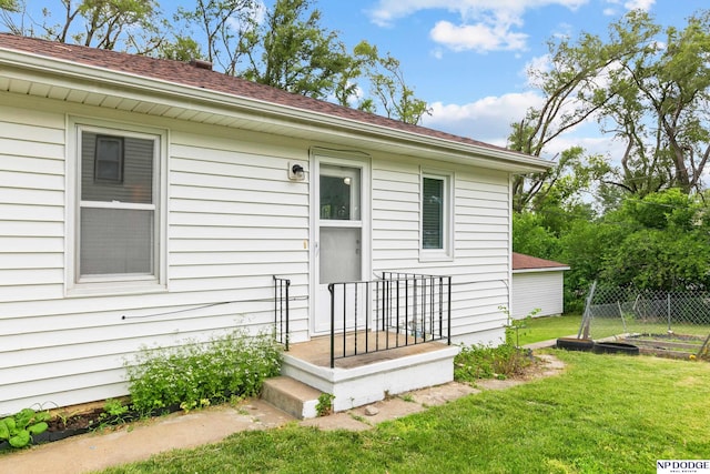 7922 Himebaugh Ave, Omaha, NE 68134 - view of exterior entry