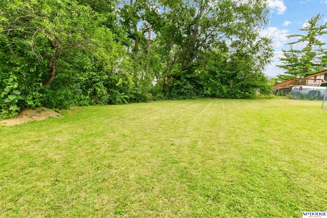 7922 Himebaugh Ave, Omaha, NE 68134 - view of green lawn