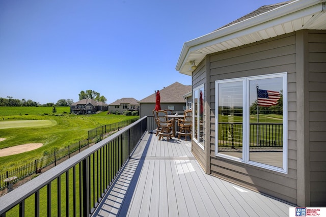 223 N Lakeview Way, Ashland, NE 68003 - view of wooden terrace