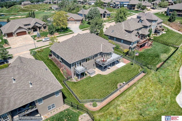 223 N Lakeview Way, Ashland, NE 68003 - aerial perspective of suburban area