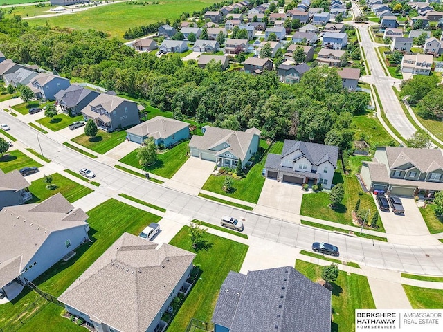 10818 S 109th St, Papillion, NE 68046 - aerial view of residential area