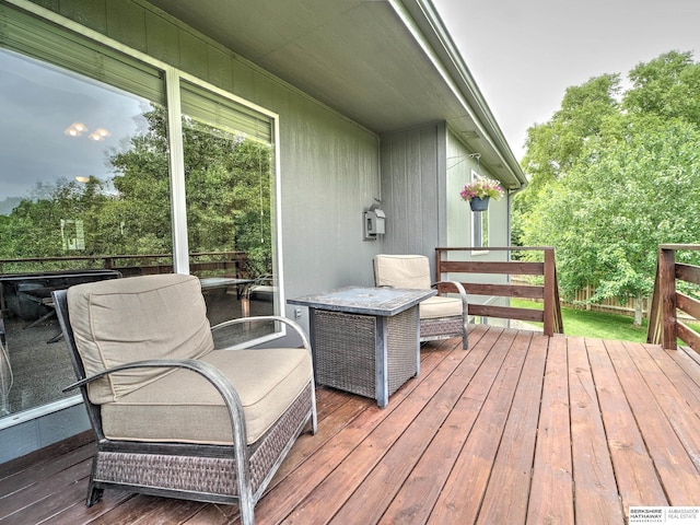 6015 S 163rd Cir, Omaha, NE 68135 - view of wooden terrace