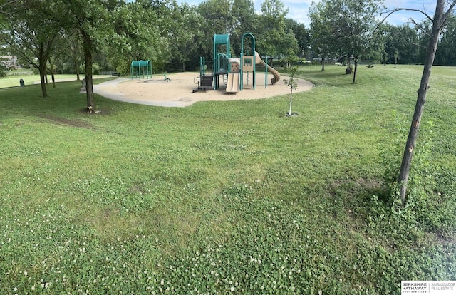 6015 S 163rd Cir, Omaha, NE 68135 - community play area featuring a lawn