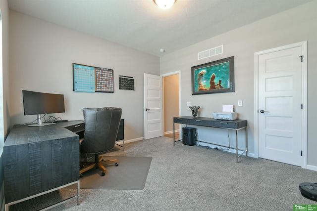 5017 N 209th St, Elkhorn, NE 68022 - carpeted office featuring baseboards
