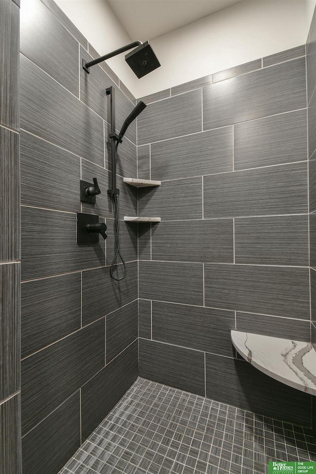 5017 N 209th St, Elkhorn, NE 68022 - full bath with tiled shower
