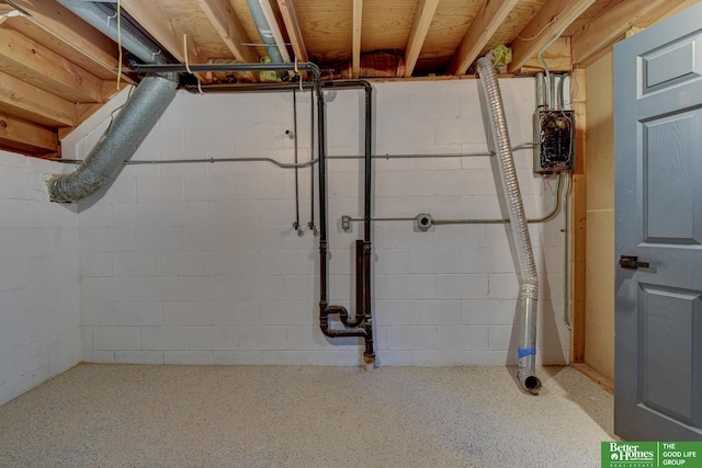 11680 Meredith Ave, Omaha, NE 68164 - view of unfinished basement