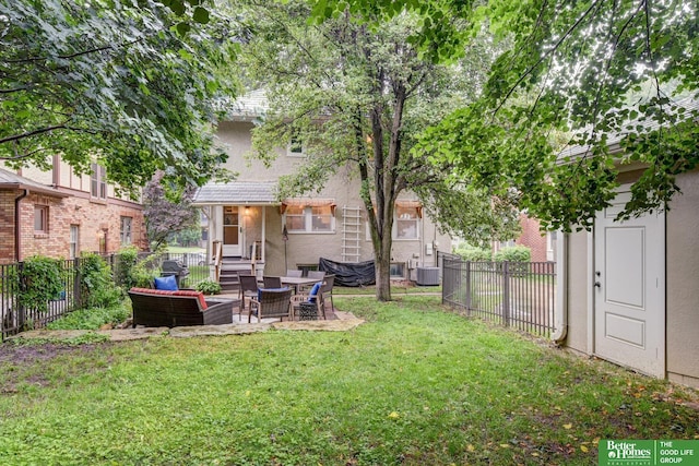 526 S 51st Ave, Omaha, NE 68132 - view of yard featuring a patio area
