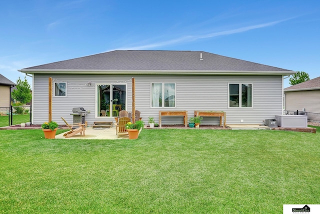 1015 Ridge Rd, Hickman, NE 68372 - back of house with a patio area