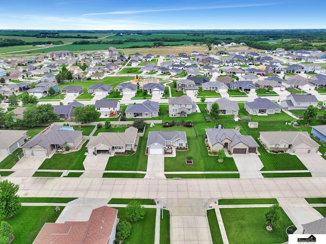 1015 Ridge Rd, Hickman, NE 68372 - aerial view of residential area