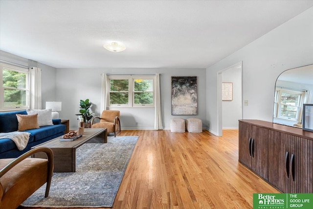 12079 Westover Rd, Omaha, NE 68154 - living area with light wood-style floors and baseboards