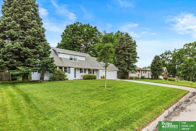 12079 Westover Rd, Omaha, NE 68154 - traditional-style house with an attached garage and concrete driveway