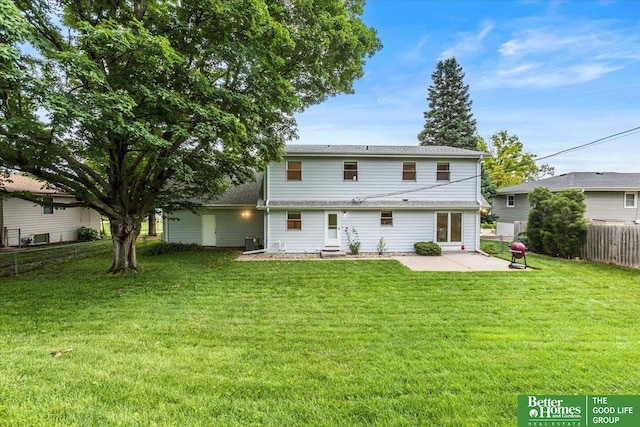 12079 Westover Rd, Omaha, NE 68154 - rear view of property featuring a patio area and entry steps