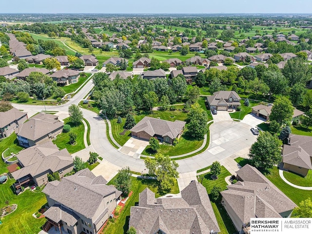 10505 S 179th St, Omaha, NE 68136 - aerial perspective of suburban area
