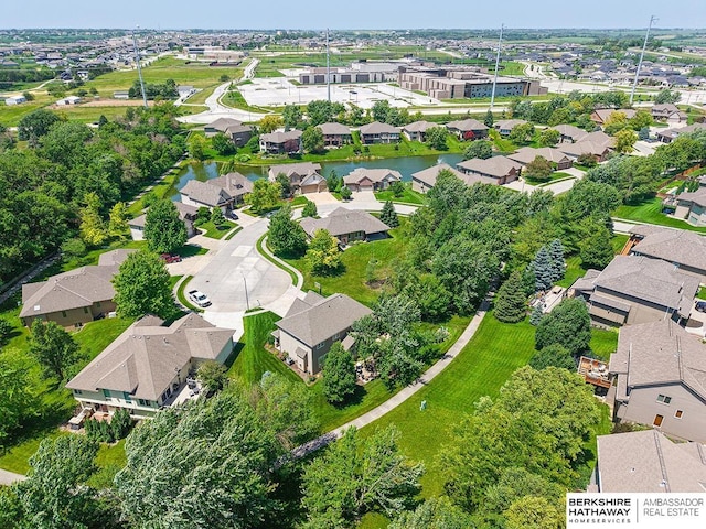 10505 S 179th St, Omaha, NE 68136 - aerial perspective of suburban area