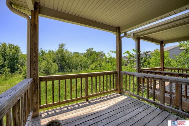 1215 Turtle Creek Rd, Lincoln, NE 68521 - view of deck