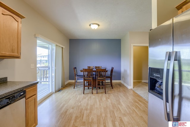 1215 Turtle Creek Rd, Lincoln, NE 68521 - dining space with light wood-style flooring