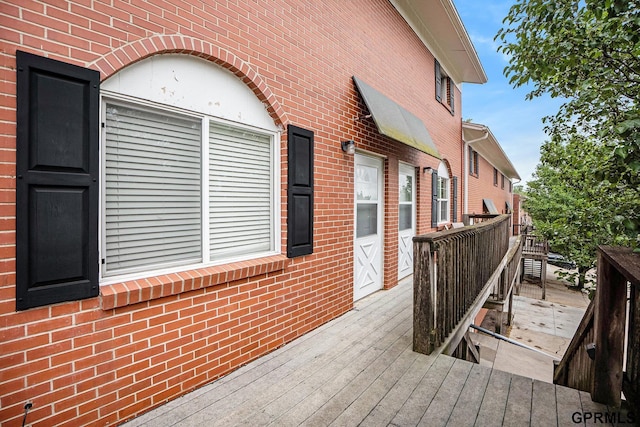 1913 Winnie Dr Unit 5, Bellevue, NE 68005 - view of wooden terrace