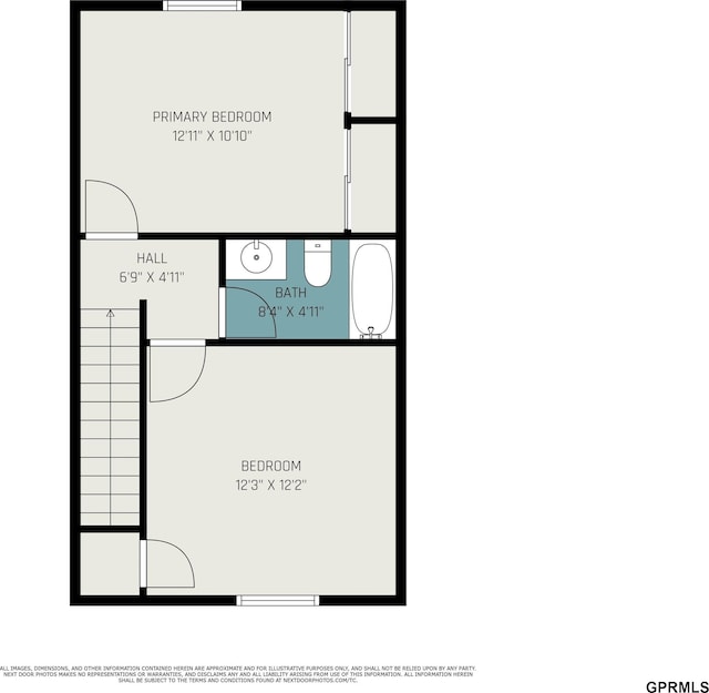 1913 Winnie Dr Unit 5, Bellevue, NE 68005 - view of floor plan / room layout